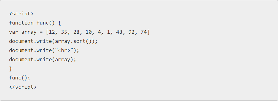 JavaScript function: Bubble Sort algorithm - w3resource